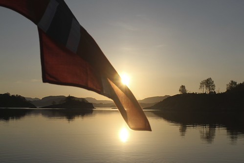 Gooood morning……….. Norwayyyyyy by FotoRoar2013, In honor of norwegian liberation day 8.maysea seascape reflection silhouette norway sunrise canon no