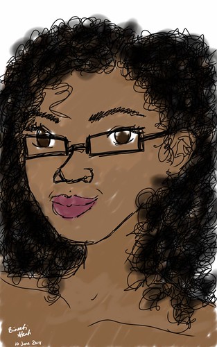 First attempt using AutoDesk Sketchbook Express on my tablet | by Siriomi