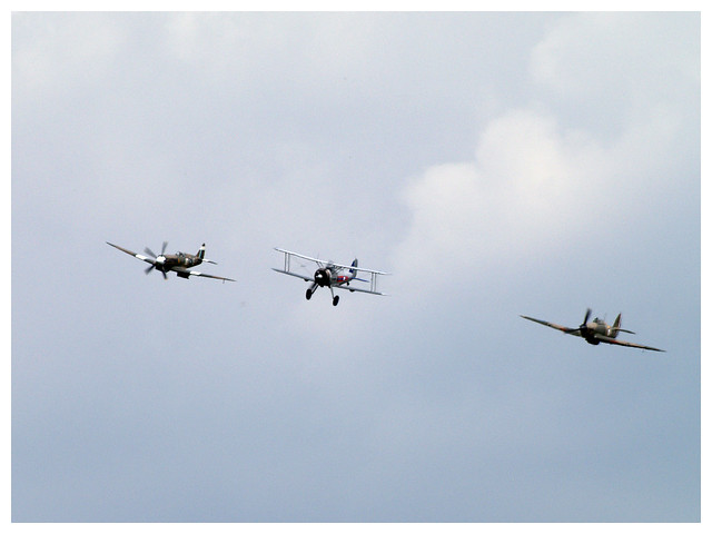 Spitfire MkXIX ,Gloster Gladiator & Hawker Hurricane