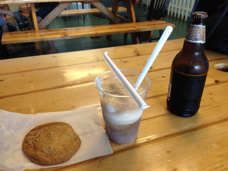 Chocolate Chip Cookie and Rootbeer Float