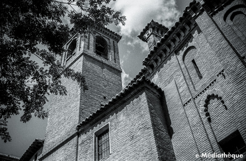 Iglesia de San Vicente en Toledo en agosto de 1965. Fotografía de Jacques Revault © e-Médiathèque | Médiathèque SHS de la Maison méditerranéenne des sciences de l'homme
