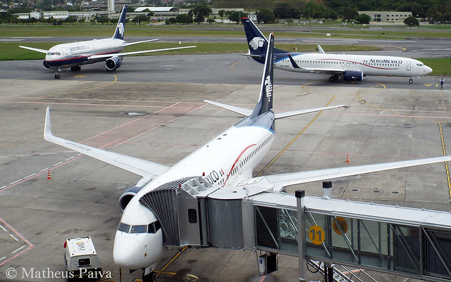 Aeromexico's Two Boeing 737-800 and Boeing 767-200