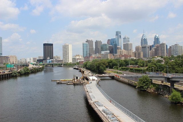 View from the South Street Bridge