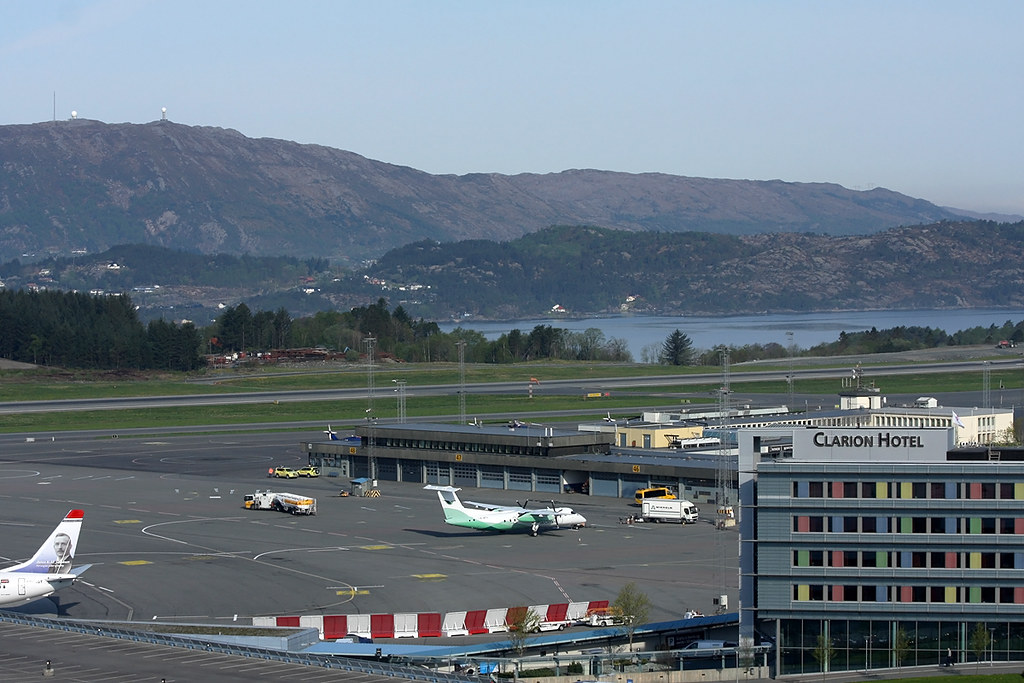 Bergen Flesland airport 28/04/2014