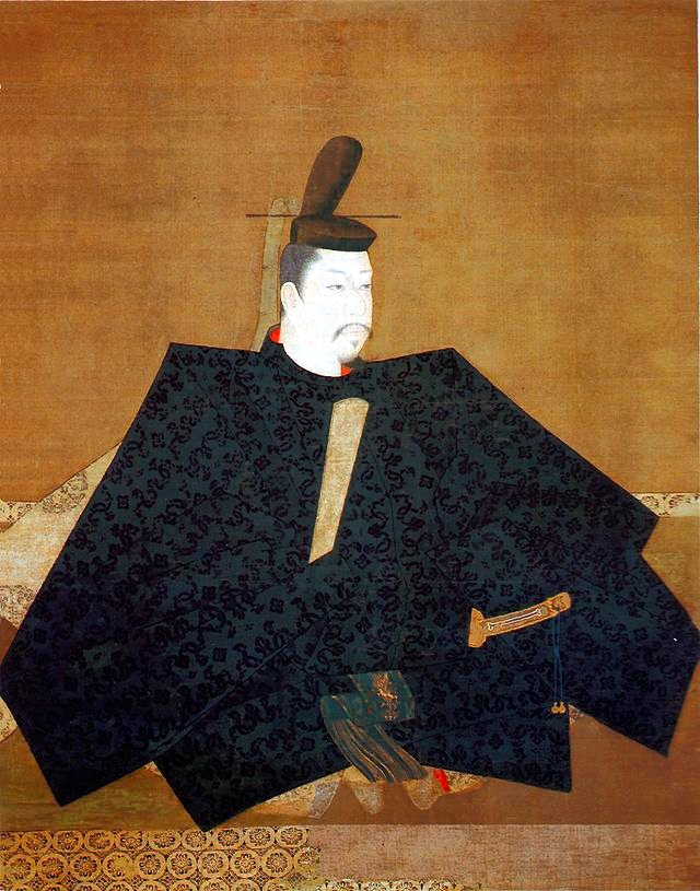 Fujiwara Takanobu (1142-1205) - 1179 Portrait of Yoritomo (Kyoto National Museum, Japan)