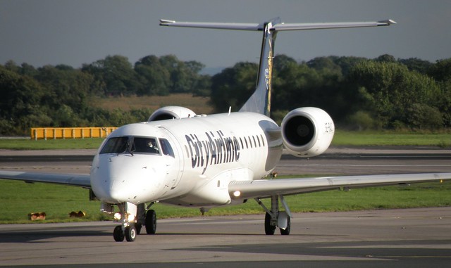 Embraer EMB145-LR City Airlines Manchester August 2010