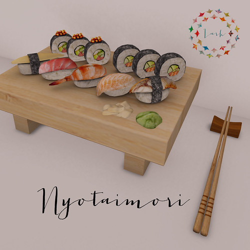 Lark - Nyotaimori (body sushi)