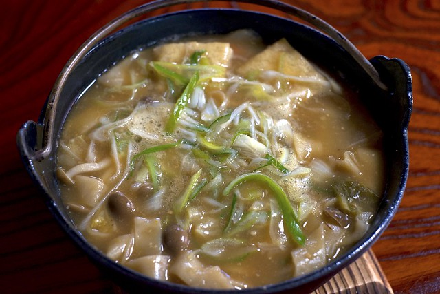 Japanese hōtō noodles / ほうとう / ほうとう処 いしはら (山梨県甲州市)