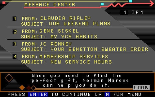 Prodigy Screenshot, 1988, Launch Era | 1988 Launch-era scree… | Flickr