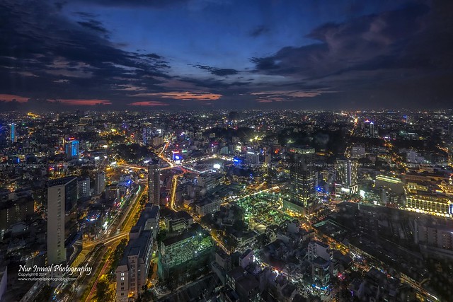 View to the West of Ho Chi Minh City