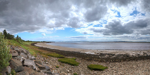 uk sky panorama seascape water clouds landscape coast scotland cloudy shore galloway dumfriesandgalloway