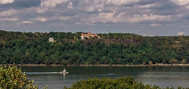 View of the Palisades & Hudson River
