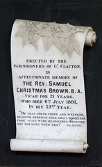 The Rev Samuel Christmas Brown