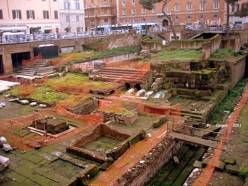Roma 21/01/2011: Temples C and D or the temple of Feronia … | Flickr