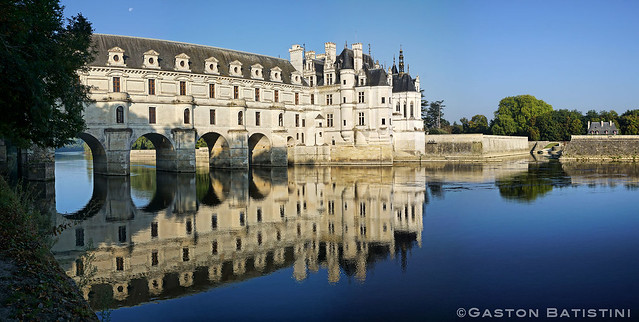Château de Chenonceau, rivière Cher, Vallée de la Loire, Département d'Indre-et-Loire, France