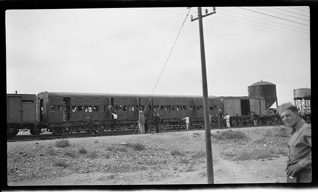 Iran Railways - scenes along the Trans Iranian Railway in 1942