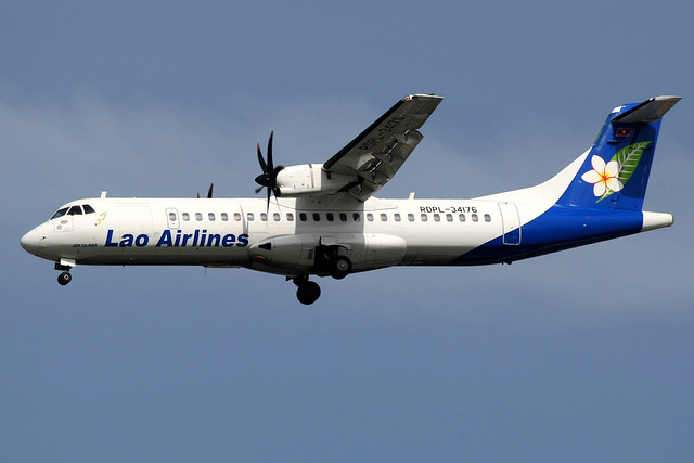Lao Airlines | ATR 72-500 | RDPL-34176 | Bangkok Suvarnabhumi