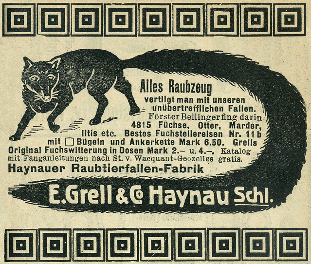 Werbung aus einem Handbuch für Eisenhändler 1912 Bild 5.21