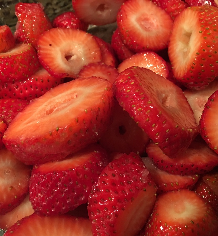 Mascerated Strawberries