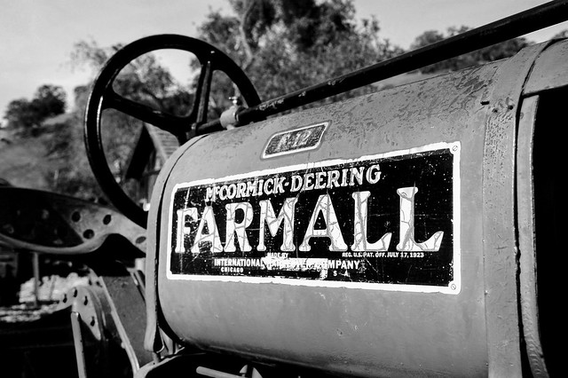 1930s Farmall tractor, Borges Farm State Park, California