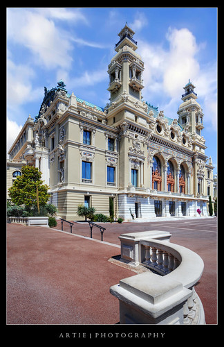 Salle Garnier, Opéra De Monte-Carlo, Monaco :: HDR