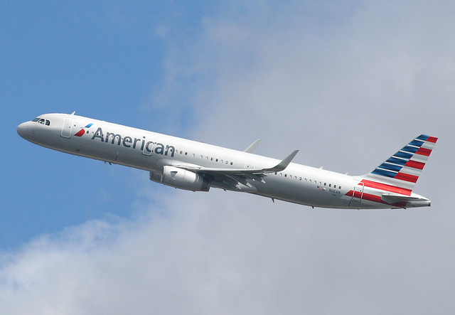 AMERICAN, AIRBUS A321, N116AN at JFK, New York, USA. Sept 2014