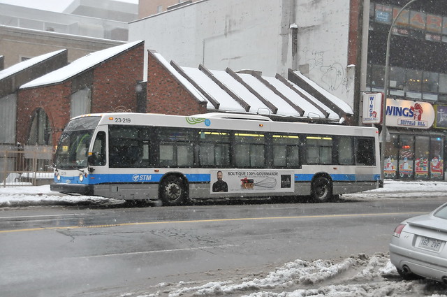 STM 23-219 Nova transit bus v2 Montreal, Quebec Canada 01202013 ©Ian A. McCord