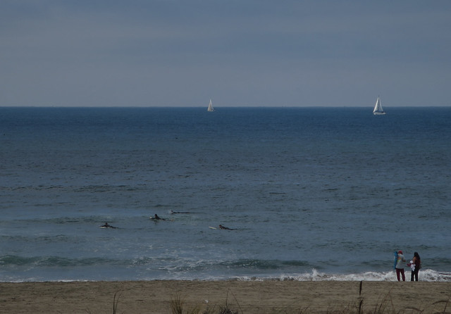 Surfers at Ocean Beach, San Francisco (2014)