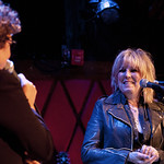 Wed, 01/10/2014 - 7:03pm - Lucinda Williams at Rockwood Music Hall in NYC, 10/1/14. Hosted by Rita Houston. Photo by Laura Fedele.