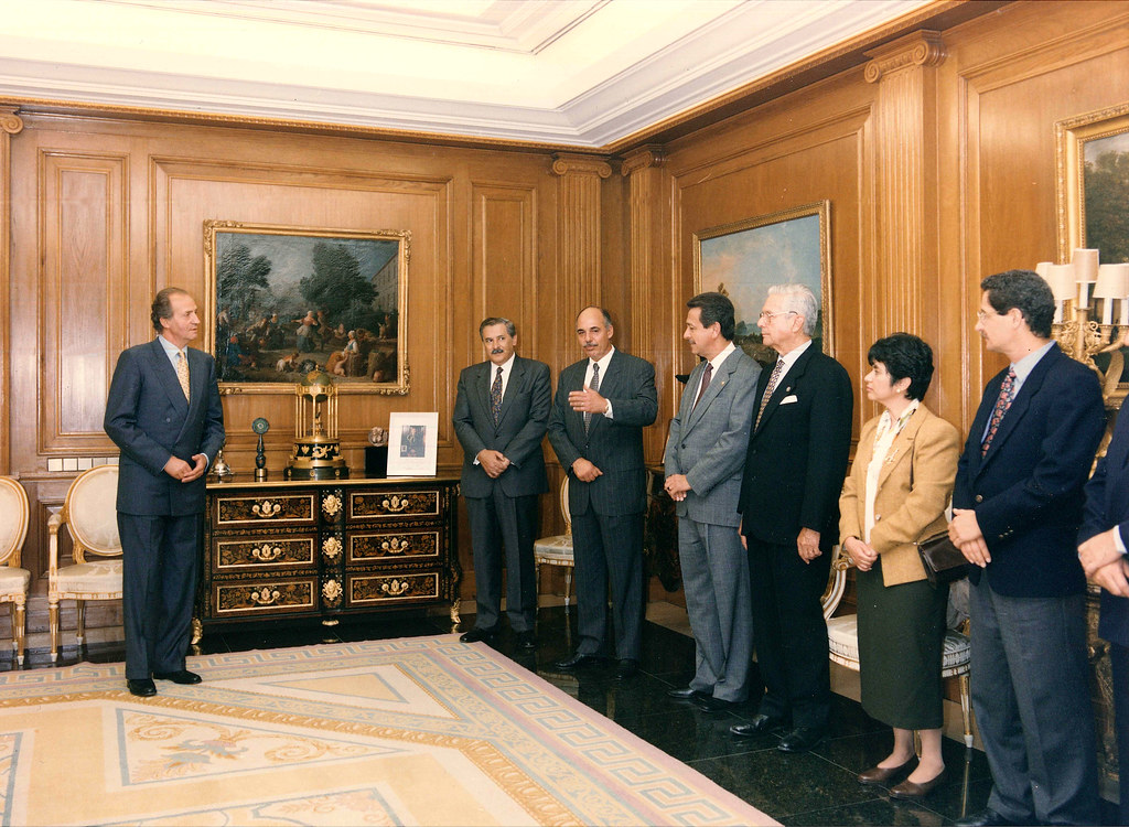 Audiencia del rey Juan Carlos en el Palacio de La Zarzuela… | Flickr