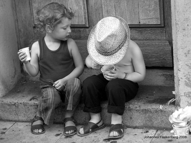 Kinder in St. Tropez