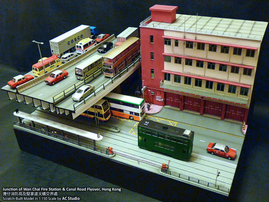 1:150 Diorama Model 『In the roaring traffic's boom』 (Junct… | Flickr