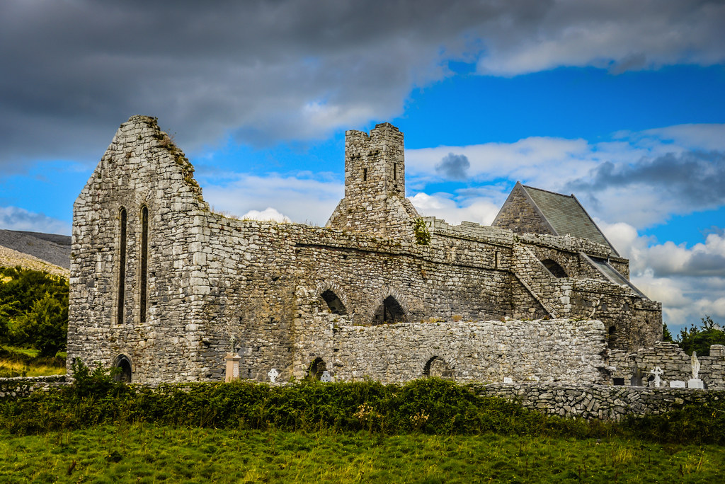 Corcomroe Abbey Ruins - County Clare Ireland | Corcomroe Abb… | Flickr