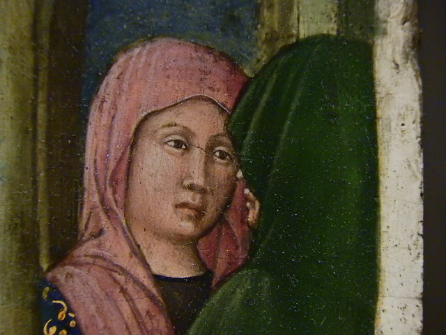 GIOVANNI FRANCESCO DA RIMINI (Attribué),1440-50 - Vie de la Vierge, La Présentation de Jésus au Temple (Louvre) - Detail 50