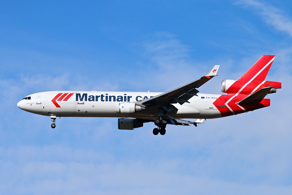 PH-MCU McDonnell Douglas MD-11F Martinair Stansted 5.10.14