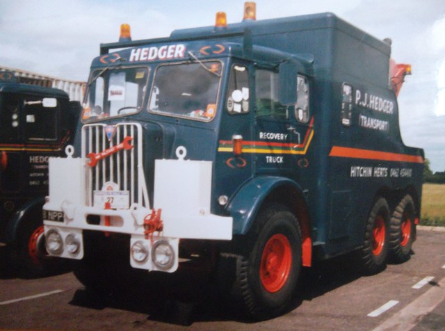 AEC Mililtant heavy recovery lorry Q391NPP Hedger