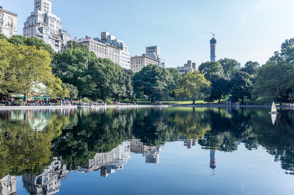 conservatory water, central park