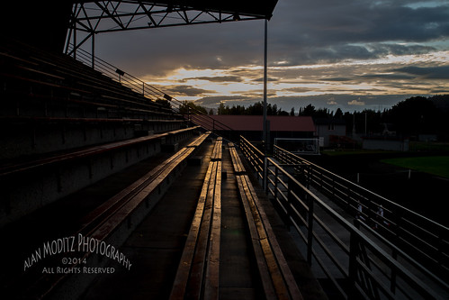 sunset usa bench washington sundown stadium soccer seats longview 2014