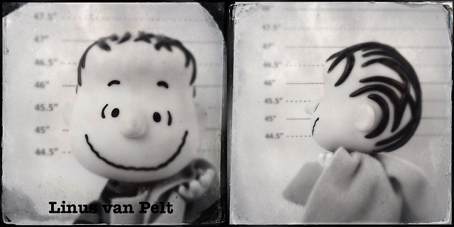 Mugshot - The Peanuts Gang - Linus van Pelt