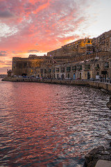 Puesta de sol desde Xatt il-Barriera (Malta)