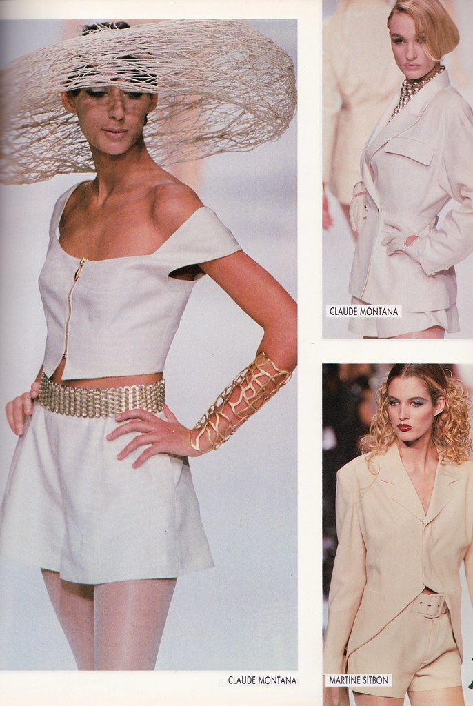 Claude Montana and Martine Sitbon Spring/Summer 1991 | Flickr