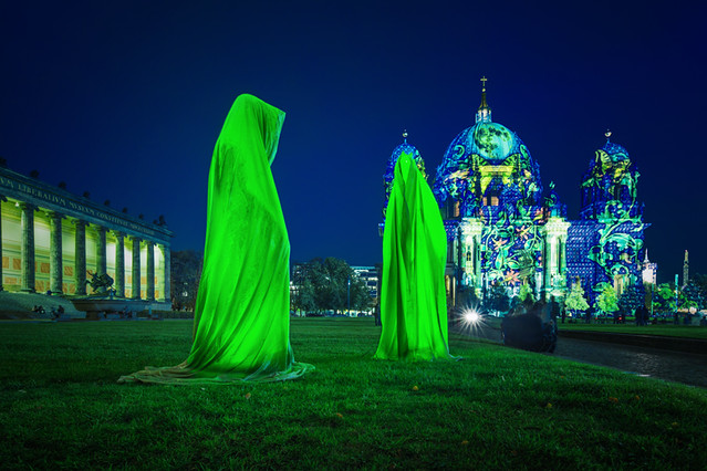 Festival of Lights 2014 , Die Wächter der Zeit , The Time Guardians