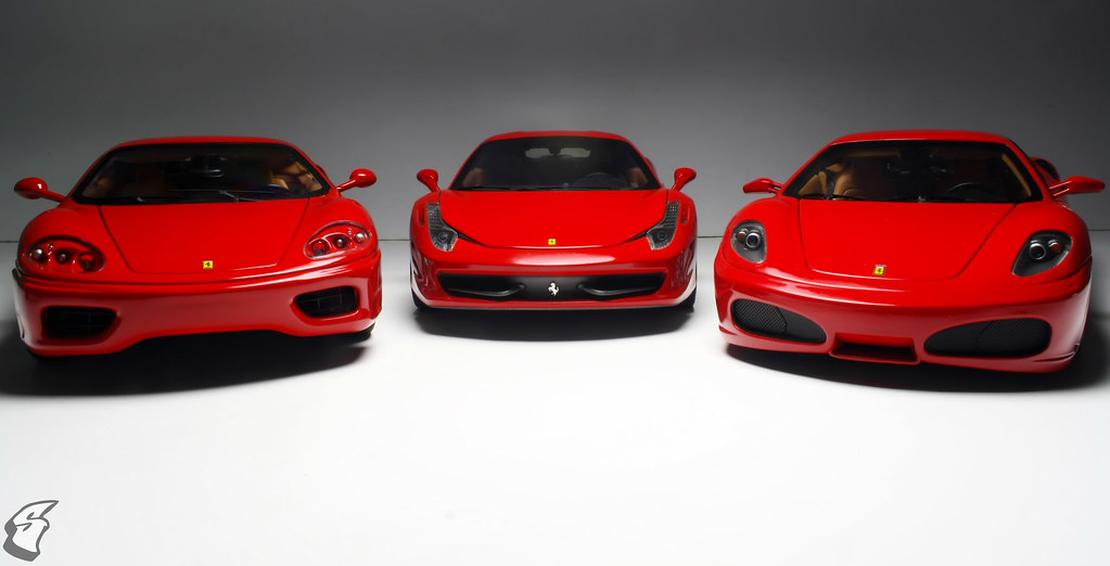 360 Modena | 458 Italia | F430 | Modern V8 Ferrari's in scal… | Flickr