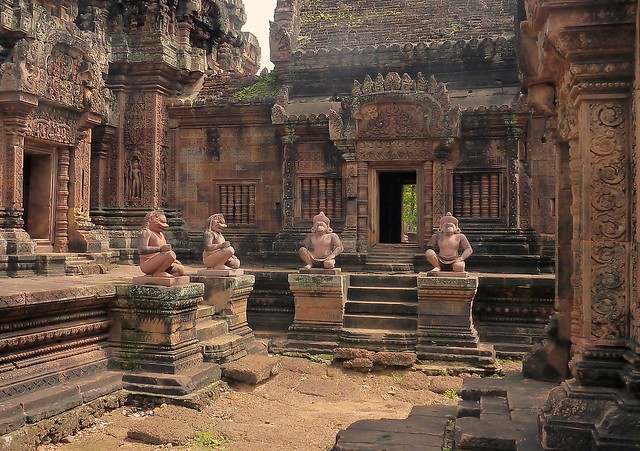 Banteay_Srei, Angkor Wat, Cambodia