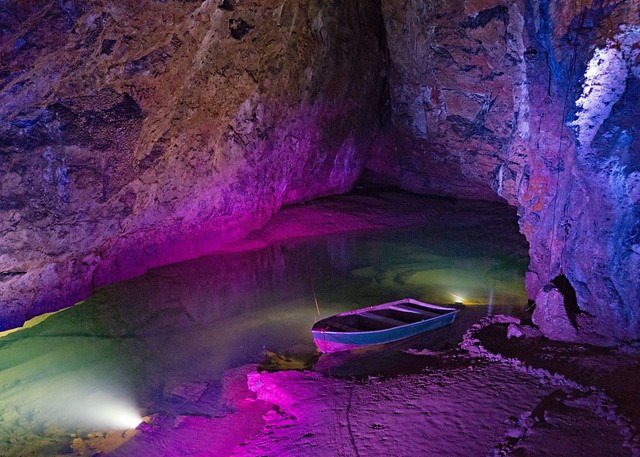 Wookey Hole Underground Lake