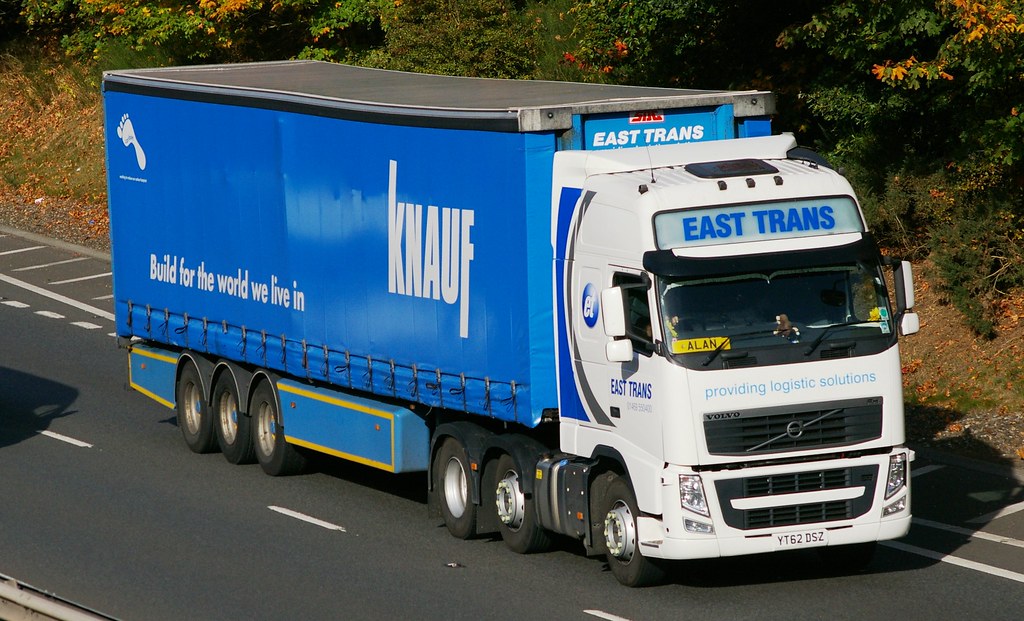 Yt62 Rvr VOLVO FH - EAST TRANS Grimsby | YT62 DSZ.......M90 Perth. | Flickr