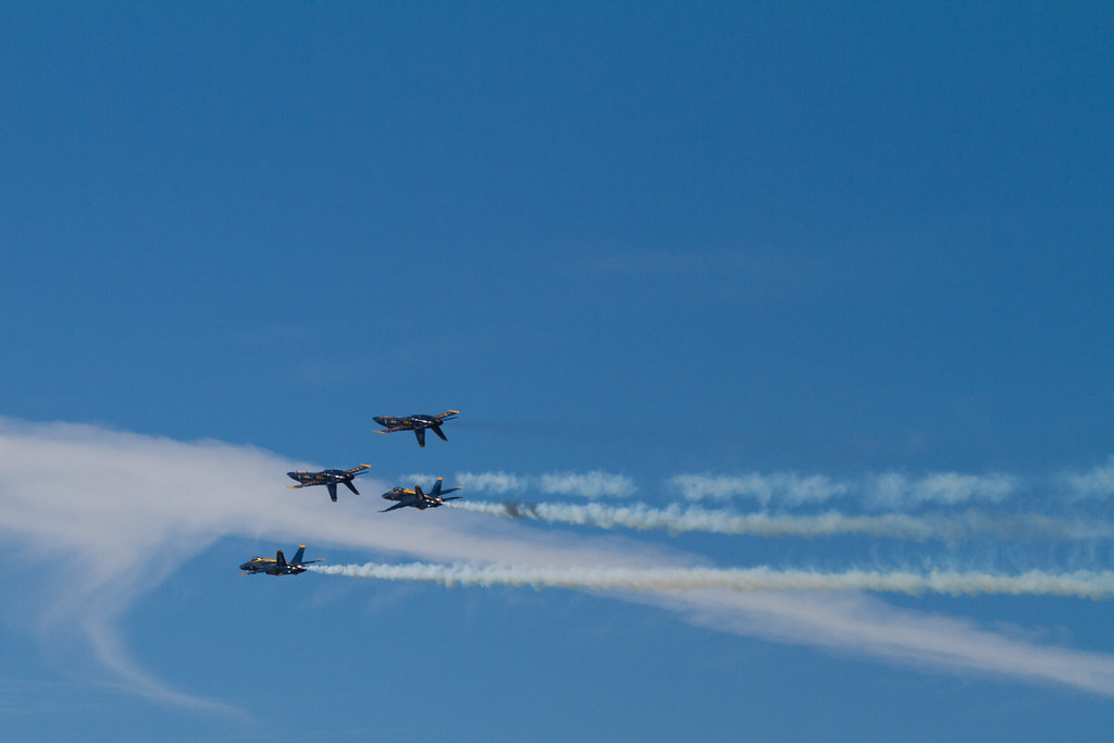 Fleet Week SF 2014: shadow play