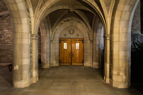 Side Entrance, Cornell Law School