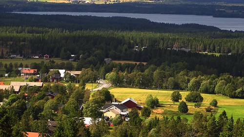 summer panorama landscape sweden schweden paisaje paysage landschaft suede jämtland ostersund suecia landskap jamtland froso östersundfrösön