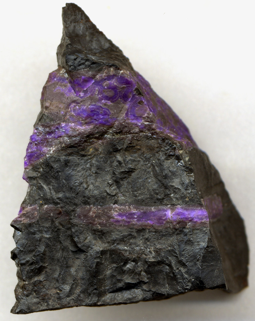 Wessels mine South Africa Purple Sugilite on Manganese Specimen